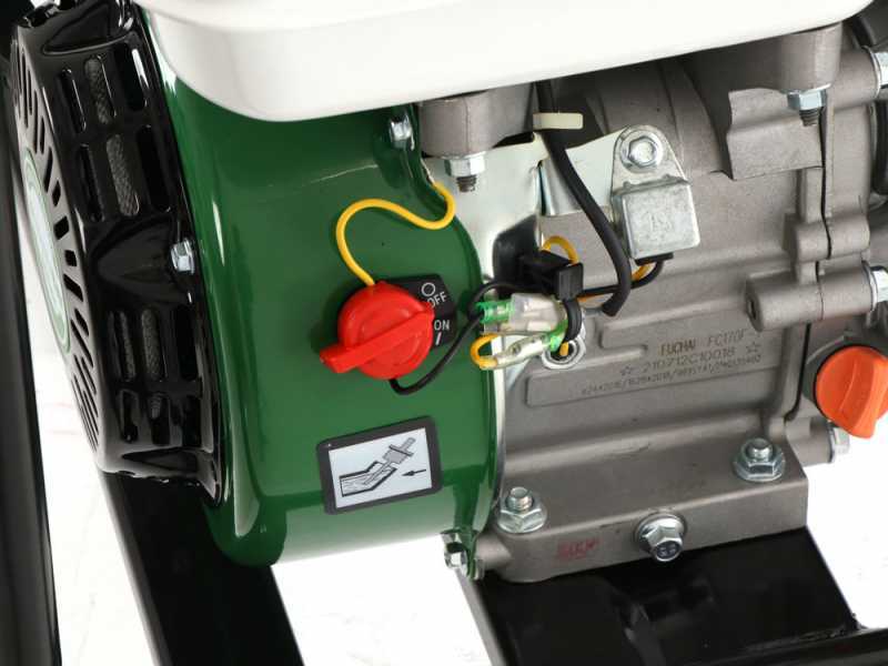Motopompe thermique Greenbay GB-HPWP 40 – Hauteur d'élévation importante –  avec raccords de 40/25/25 mm – Motoculture Directe